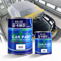 Apprêt automobile acrylique 2K KN ER, peinture de réparation automobile, liquide gris, revêtement de finition pour peinture au pistolet