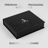 Cajas Premium Personalizadas con Tapa y Base, con Estampado de Logotipo en Lámina Plateada, Cajas de Regalo de Perfumes de Lujo de Alta Calidad para Marca