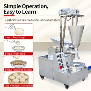 Máquina Comercial China para Hacer Momos para Restaurantes de Desayunos de Gran Volumen, que Garantiza una Textura Firme en los Bollos - Product Image 5