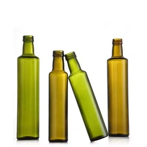 <span class=keywords><strong>Botella</strong></span> de aceite de cocina de 100ml-1000ml, ecológica, de vidrio, con tapa de rosca, <span class=keywords><strong>verde</strong></span> ámbar, serigrafiada, para aceite de oliva y aceite de nuez. - Product Image 3