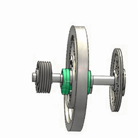 Wandmontierter Kettenzugblock mit Nylonrad für Freie-Energie-Generator-Schwungrad für 1-633109 Hebei