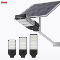 AIER LIGHTING ar-jgoutdoor capteur Radar étanche 100w 150w 200w lampes solaires intégrées tout en un lampadaire solaire