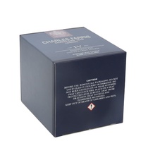 Boîte d'emballage en carton rigide recyclable élégante pour cosmétiques, crème de beauté, parfum, huile essentielle, bougie, papier artistique, impression personnalisée