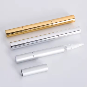 Bolígrafo giratorio cosmético de Metal vacío de 2ml y 4ml con ventana y cepillo de cerdas para brillo de labios/plumper/corrector/limpieza de joyas - Product Image 4