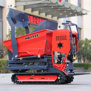 Mini-dumper hydraulique sur chenilles robuste Hy-a05, petit transporteur à chenilles économique, vente directe usine, recherche d'agents - Product Image 6