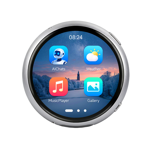 ESP32-S3 1.75-inch AMOLED Touch Circular Screen Development Board 466x466 Aluminum Alloy Shell Dual Microphone Array