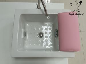Bain de pieds de massage <span class=keywords><strong>professionnel</strong></span> plate-forme de pédicure en bois blanc bol de pédicure avec 7 couleurs Led baignoire spa pour pieds - Product Image 6