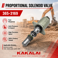 Vanne solénoïde 365-3169 pour excavatrice Caterpillar CAT 312D2 313D2 318D2 320D 320D2 pour moteur CAT 24V