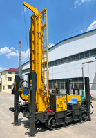 Nouvelle machine de forage de puits d'eau diesel haute efficacité KY 400, forage de trous de 400 m de profondeur, machinerie de construction fiable