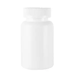 Empty white Pill Bottle Portable Plastic Powder Medicine Holder Tablet Container Case for Pharmacy Vitamins Drug 225ml