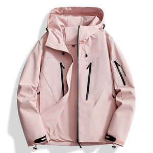 Logotipo bordado Arco Parejas Rompevientos al aire libre Jas Hombres Mujeres Montañismo Chaqueta a prueba de viento Unisex - Product Image 5