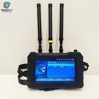 Dispositif tactique portable de détection de drones avec coordination d'équipe 1+N pour la surveillance des patrouilles de sécurité publique