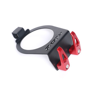 Support de casque et crochet de bagage en aluminium CNC compatible avec les accessoires de moto Longxin Voge SR250GT - Crochet de rangement rétractable - Product Image 3