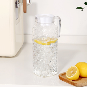 Brocca con Filtro per Tè e Succhi in Materiale PC, Bottiglia d'Acqua in Plastica con Infusore Disponibile - Product Image 2