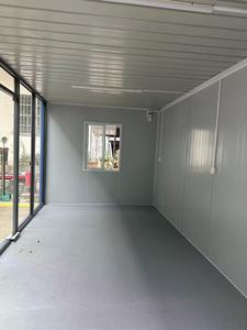 Casa Contenedor Moderna con Pared de Cortina de Vidrio, <span class=keywords><strong>Edificio</strong></span> de Oficinas Modular Prefabricado - Product Image 2