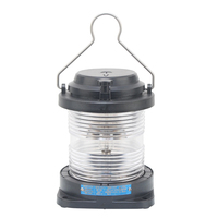 CXH9-21P Feu de signalisation d'urgence en plastique pour navire maritime, portée de visibilité 3 n.m, arc horizontal à 360 degrés, BAY15d 12V 24V 25W IP56