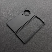 Casing ponsel serat karbon untuk Vivo X lipat 2 e, seri casing ponsel lipat serat aramid X