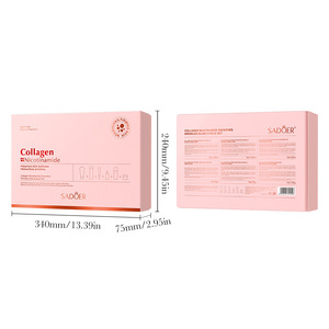 <span class=keywords><strong>Serie</strong></span> de Cuidado de la Piel con Colágeno y Nicotinamida, Crema Facial Hidratante, Iluminadora, Antiarrugas, Regalo - Product Image 5