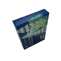 Boîte de couleur haut de gamme avec laminage mat, matériaux recyclés, emballage pour sucre, boîte cadeau pour thé