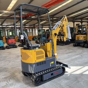 Mini Excavadora de Cadenas con Certificación CE EPA/Euro V, Motor de Alta Eficiencia, Precio de Fábrica, 1 Tonelada en Venta - Product Image 1