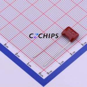 Condensador de película MPE103J2J07AJ22600, componente de montaje en orificio (THT), P=7.5mm, 10nF, 5%, 630V, poliéster metalizado - Product Image 1