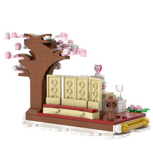 Set di Costruzioni Scena Matrimonio Giapponese MOC Mattoncini Action Figure Blocchi da Costruzione Fai-da-Te Modellini Giocattolo per Bambini MOC1405 - Product Image 5