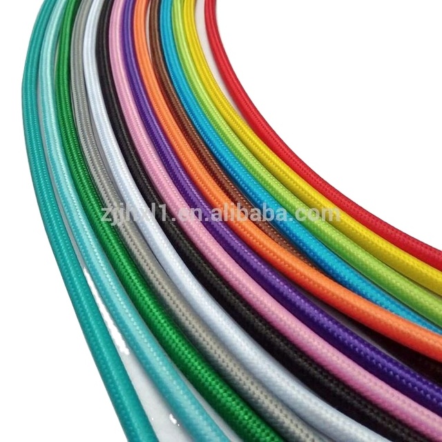 VDE Certified H03RT-H H05RT-H H07RT-H Textile Electric Cable Wire
