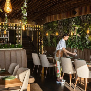 Asientos de cabina de panel de estilo de madera moderno de gama alta para hoteles y restaurantes Gestión de proyectos de marcas de hospitalidad global - Product Image 3