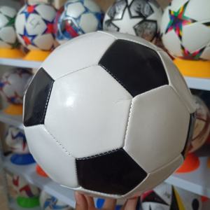 Ballon de football en PU de haute qualité, thermocollé sans couture, pour intérieur et extérieur, taille 5, professionnel, personnalisable, best-seller - Product Image 1
