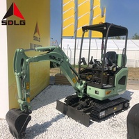 Mini-excavatrice électrique 2 tonnes à bas prix E619HEV avec godet de 0,04 m³ pour opérations en espace étroit et creusement en serre