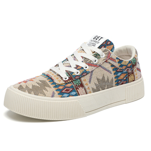 Nouvelles Chaussures Plates à Lacets Grande Taille pour Hommes – Dernières Tendances Décontractées en Cuir et Toile - Product Image 2