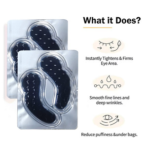 Masques hydrogel pour les yeux 12g, patchs hydratants en gel pour les cernes et les poches sous les yeux - Product Image 5