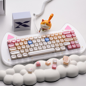 Xvx Keycaps nhà Mèo Mao hồ sơ Bàn Phím Cơ khí Keycaps Set (149-key) thăng hoa dễ thương ragdoll mèo phim hoạt hình tự làm tùy chỉnh - Product Image 5