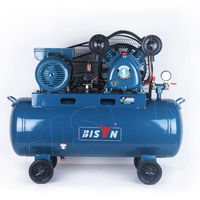 Compresseur d'air à piston monophasé Bison Belt Drive 80L 220V 3 ch 3hp 2,2 kw 2,2kw de Chine