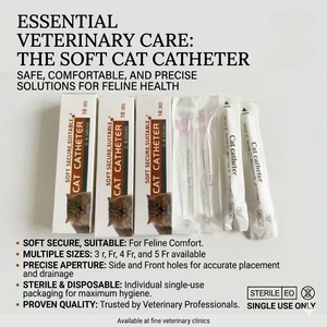 Catéter Urinario Estéril <span class=keywords><strong>para</strong></span> <span class=keywords><strong>Gatos</strong></span>, Directo de Fábrica, <span class=keywords><strong>para</strong></span> Clínicas Veterinarias - Product Image 5