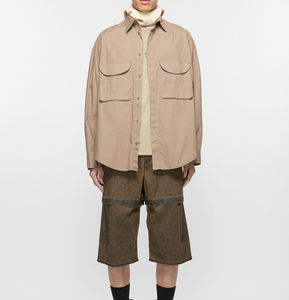 <strong>Men's</strong> Cargo Cropped Pants Multi Vintage Custom Washed Denim Multi Pocket Loose Fit Knee Length Distressed Quick Dry Breathable - Product Image 2