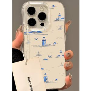 PH557 Voilier Convient pour <span class=keywords><strong>iPhone</strong></span> 16pro Max Coque de téléphone 16Pro Cartoon, 15 Minimaliste pour <span class=keywords><strong>iPhone</strong></span> 15plus Promax, Anti Drop, 12 - Product Image 4