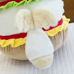 Peluche a Forma di <span class=keywords><strong>Gatto</strong></span> Hamburger, Tessuto Delicato sulla Pelle, Staccabile e Lavabile, Imbottitura in Morbido Cotone PP, Vendita all'Ingrosso - Product Image 5