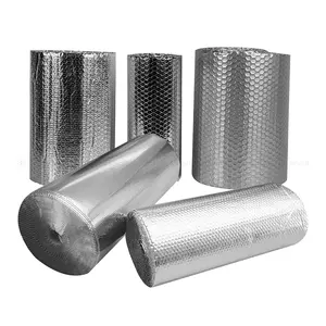 Aluminiumfolie Thermisch Isolatiemateriaal Dakbedekking Aluminiumfolie Bellenisolatie Voor De Bouw