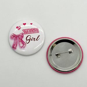 ป้ายติดเสื้อโลหะแบบกำหนดเองขนาด 2.25 นิ้ว รุ่น Personalized Metal Maker พร้อมลายโฮโลแกรมแฟชั่นเคลือบดีบุก - Product Image 4