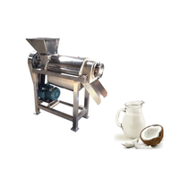 Schroefpers Kokosmelk Extractiemachine In China Spiraal Vruchtensap Knijpmachine