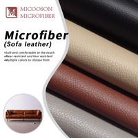 Cuir artificiel en PVC gaufré imperméable 0,8-1,5 mm, tissu en simili cuir pour canapé, sac, anti-moisissure