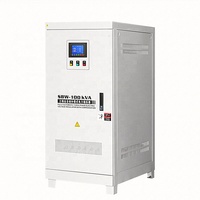 Stabilisateur de tension triphasé industriel Sbw-f 1000 kVA, régulateur SVC 50 Hz, affichage LED, haute efficacité, enroulement en cuivre, 380 V 440 V
