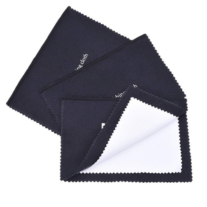Expédition dans les délais Microfibre Chamois <span class=keywords><strong>Bijoux</strong></span> Diamant Lentille Nettoyage Chiffon De Polissage - Product Image 3