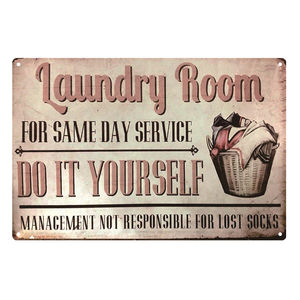 <span class=keywords><strong>Plaque</strong></span> en métal pour le linge, Vintage, Pub, étain, <span class=keywords><strong>Plaque</strong></span>, décor mural pour Bar, Pub, Club, homme, Cave, assiettes décoratives, SH006 - Product Image 6