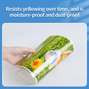 Plastifieuse thermique <span class=keywords><strong>A3</strong></span> de haute qualité, film transparent en EVA de 125 microns, brillant, soluble dans l'eau, souple, de qualité alimentaire, pochettes de <span class=keywords><strong>plastification</strong></span> - Product Image 6