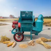 Machine agricole professionnelle, mini-décortiqueuse de riz, décortiqueuse à moteur essence, machine à égrener et à décortiquer le maïs