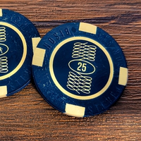 Jetons de poker ABS OEM ODM Fallout, qualité casino, pour fêtes, fabriqués en Chine, prêts pour votre tournoi de poker Wasteland