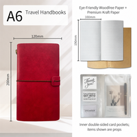 Carnet de Prières Vintage à Spirale Rigide A6, Planificateur en PU, Petit Journal Personnalisé, Carnet Personnalisable avec Logo