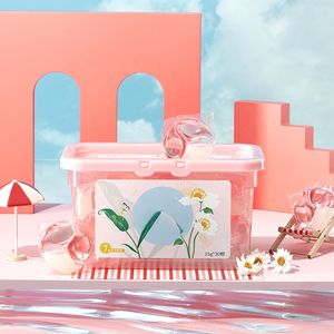 2025 3in1 Cápsulas De Lavanderia Pods A Granel Detergente Cápsulas Perfume Beads Gel Ball, Lavanderia Sabão Líquido Booster Vagens De Lavagem Cápsulas - Product Image 5